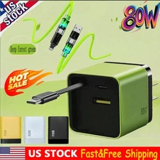 3 In 1 GaN Charger Scalable 80w Max Fast Charger Module With Type C & USB PorKU