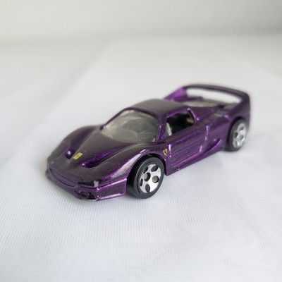 Hot Wheels Ferrari F50 Purple Loose Fair | eBay