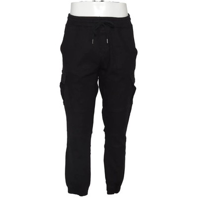 Def Clothing, Cargohose, Größe: 33, Schwarz, Baumwolle/Elasthan, Einfarbig #IAC