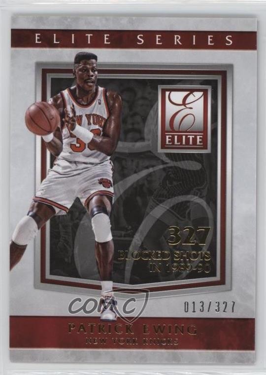 2015 Panini Donruss The Elite Series Production Line /327 Patrick Ewing HOF b9e