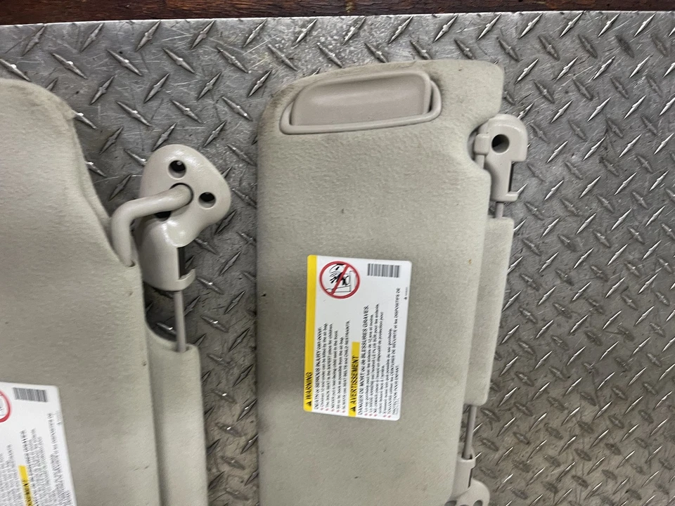 00-02 GMC Yukon Denali Sun Visor Set LH RH Oem Foto 2 de 4