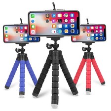 Ubeesize Portable Phone Tripod with Wireless Remote