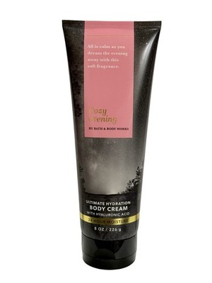 Bath & Body Works COZY EVENING Ultimate Hydration Body Cream 8 oz