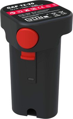 Güde Akkupack GAP 12-20 (12 V, Li-Ion, 2 Ah, 24 Wh, Klick-Funktion Für Leichten