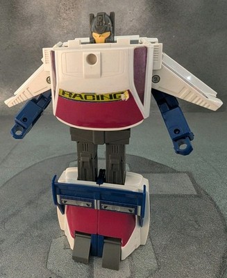 GETAWAY 1987 Transformers G1 Powermaster AUTOBOT Action Figure Race Car Robot