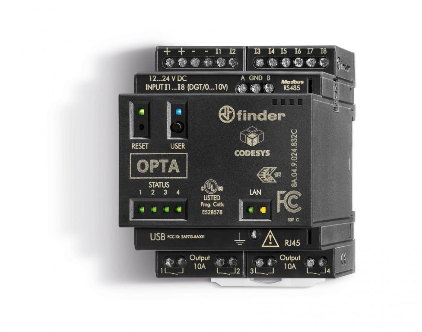 Finder Programmierbares Logikrelais (Plr) Modulo Di Controllo Plc - Immagine 2