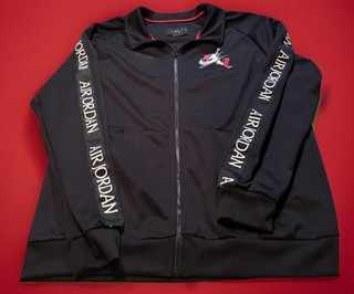 Nike Air Jordan Jumpman Tricot Calentamiento Pista Chaqueta y Pantalones Traje Negro Talla Para Hombre’s L