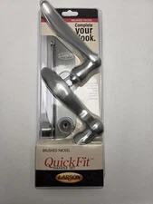 Larson Curved Storm Door Handle Quick Fit Set Aged Bronze