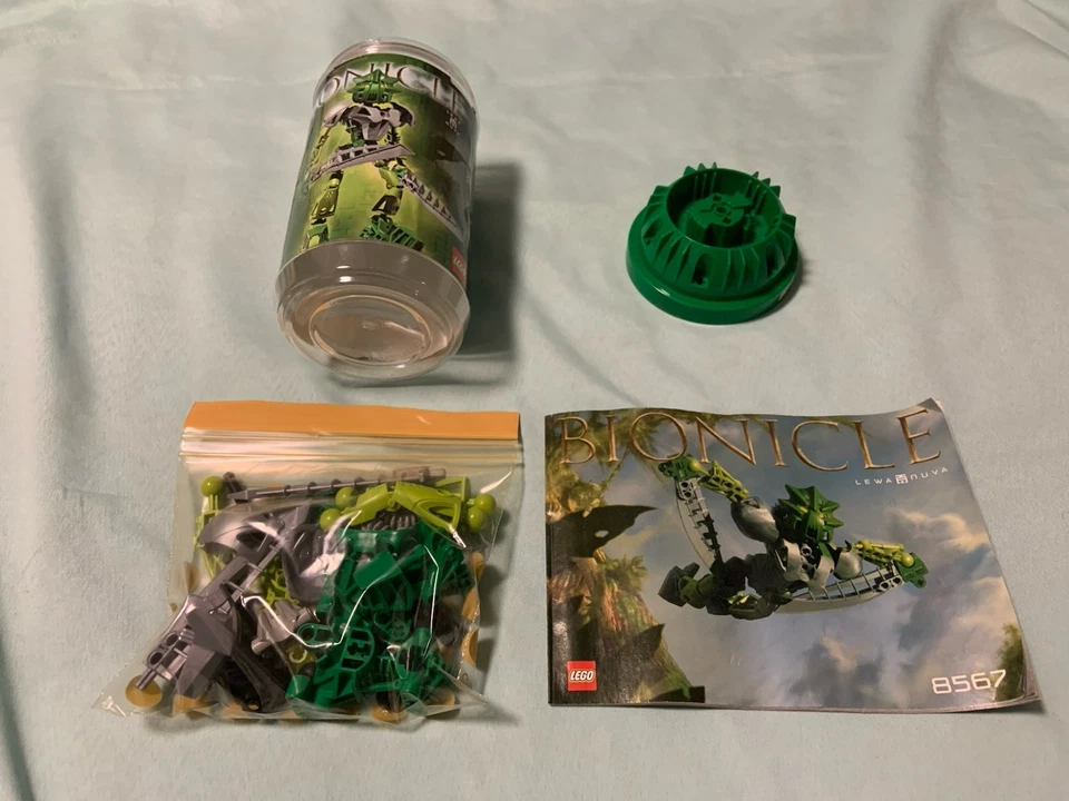 LEGO Bionicle Toa Nuva Complete Set 8566 8567 8568 8570 8571 8572 mit Dose+BA - Bild 4 von 4