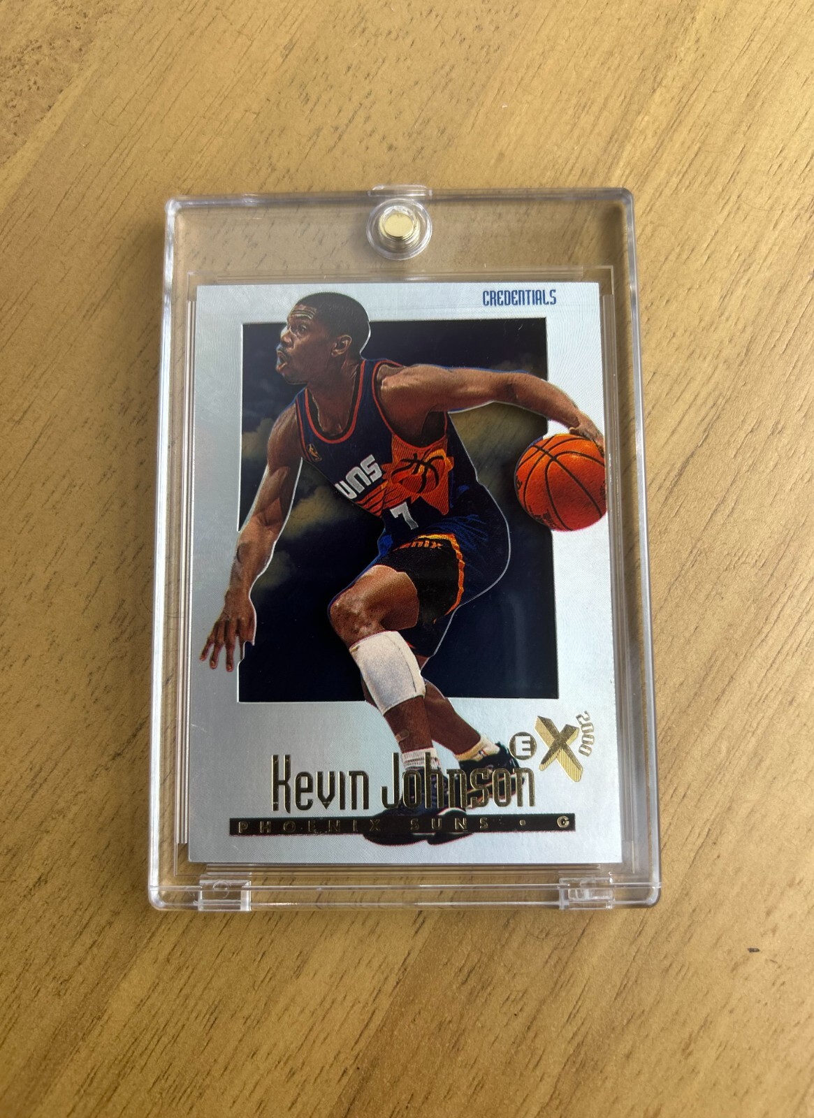1996-97 SkyBox EX 2000 Kevin Johnson Credentials #34/499 - Phoenix Suns