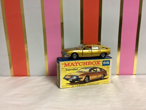 Matchbox Superfast BMC 1500 Pininfarina No. 56 & Original Script Box