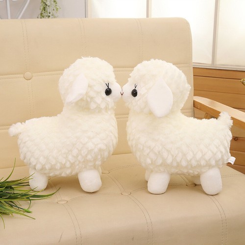 22cm Cute Alpaca Plush Toy Kids Real Doll Pillow Animal Lama Stuffed Soft Toys - Picture 10 of 12