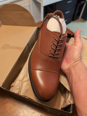Frye Scott Cap Toe Cognac 9M | eBay display picture 1