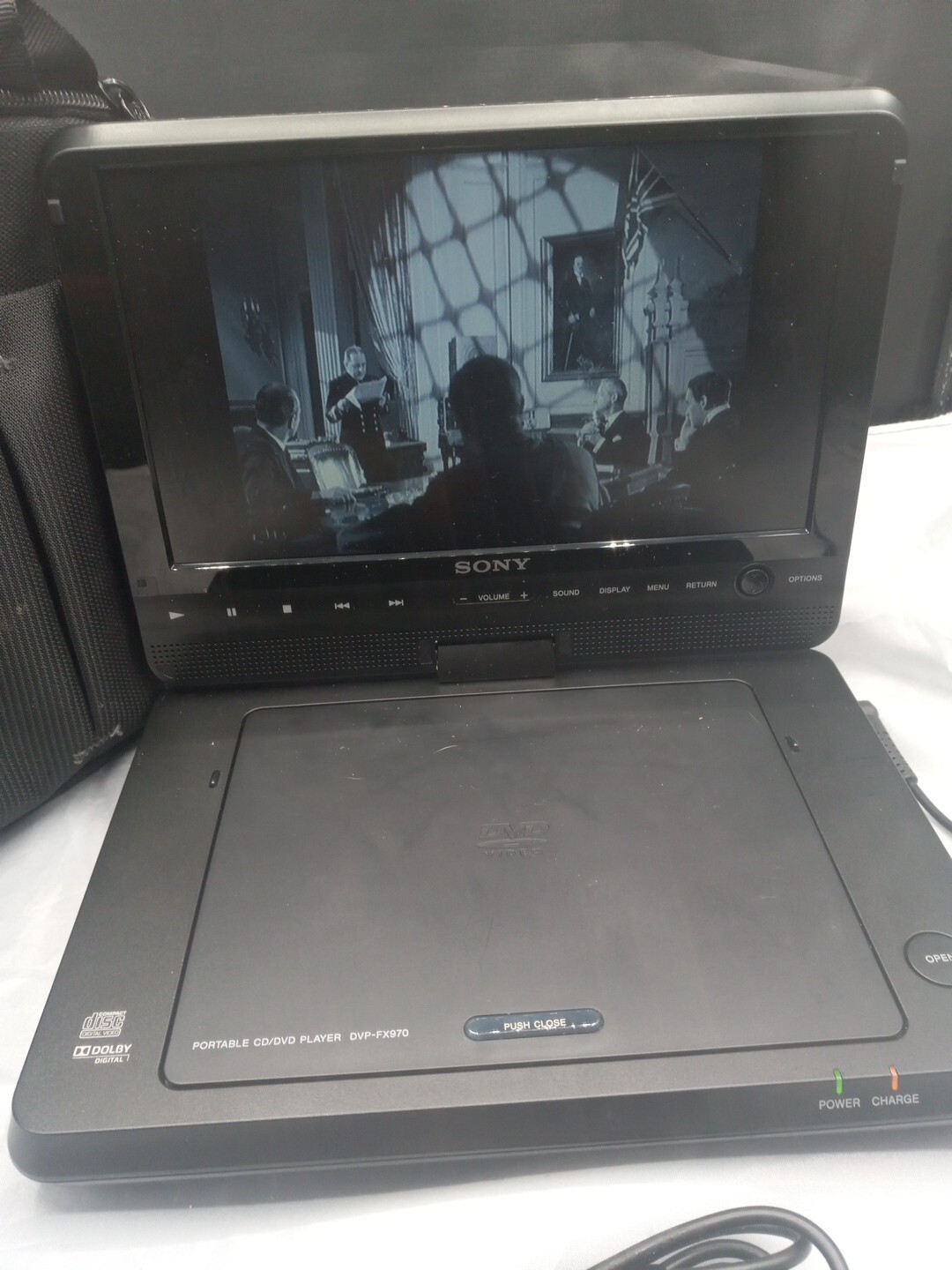 Sony DVPFX970 DVD Player 9 inch screen Bag Included eBay