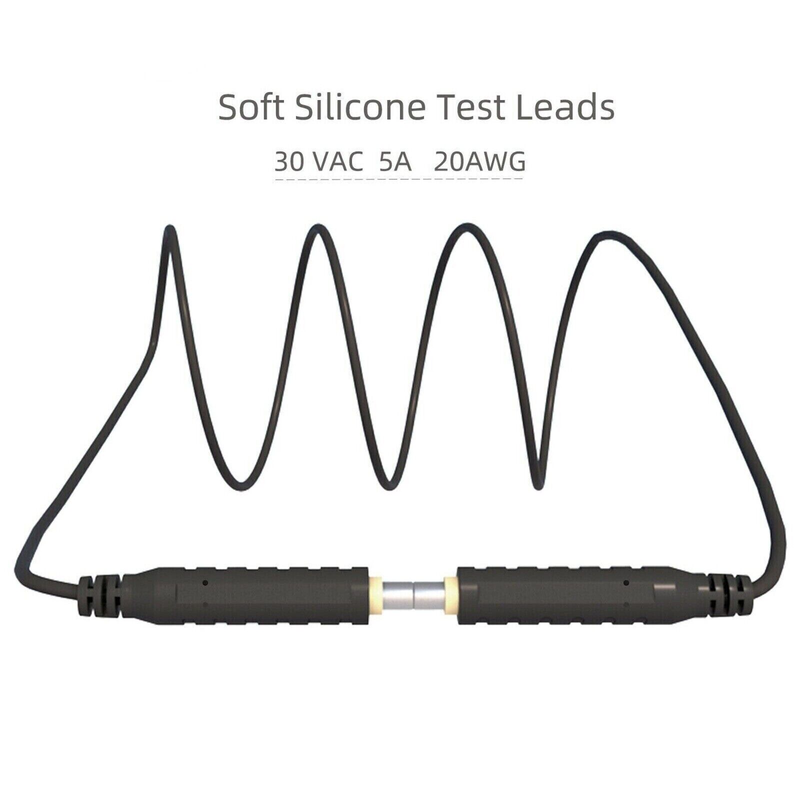 6X HVAC Thermostat Test Silicone Leads Soft Jumper Wires