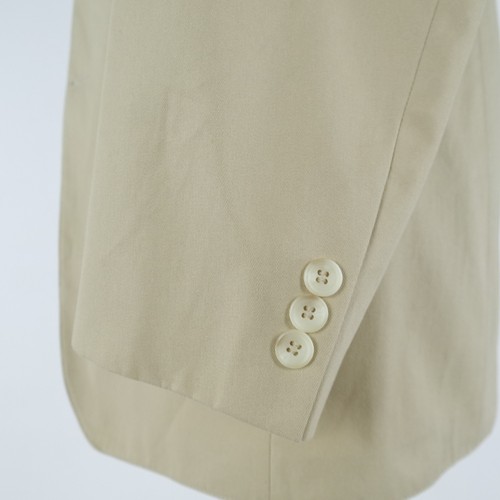 Blazer Hombre Beige 40R Talla UK ANGELO LITRICO Algodón Abrigo Deportivo Chaqueta de Verano - Imagen 9 de 14