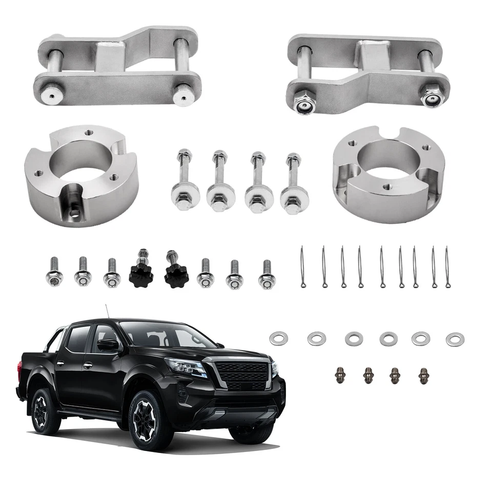Suspension lift Kit for Nissan Navara D40 Kits de levage 2.5 "avant 2" arrièr - Photo 1/4