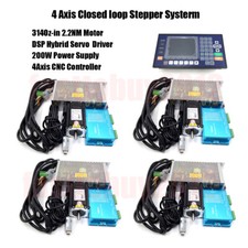 4Axis/3Axis 314oz-in Closed loop Stepper Motor Nema23 Drive 2.3NM For CNC Router