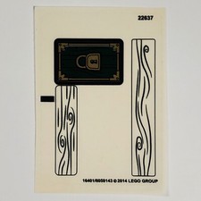 LEGO STICKER SHEET 79013 Lake-Town Chase The Hobbit LOTR Stickers Decals