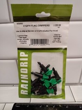 Raindrip 122010 Flag Dripper 2 Gph Green Flag 10-pack L122010b Free Shipping