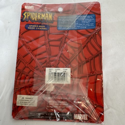 Vintage Marvel Spider Man Shoe Charms 2004 - Picture 2 of 2