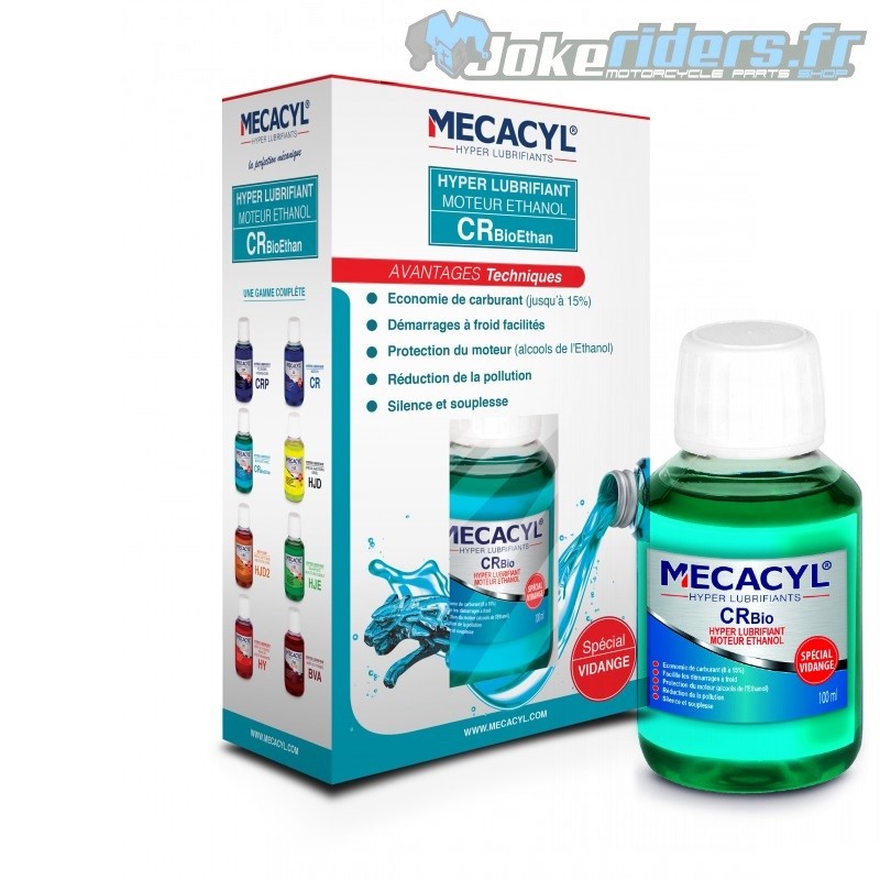 Mecacyl CR BioEthan Additif Huile Moteur 4T pour Carburant Bioéthanol 100ml