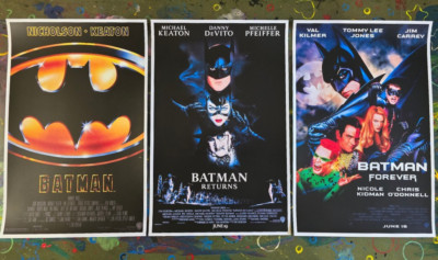 Batman Trilogy 11'' X 17'' Collector's Movie Posters Set of 3 Superhero