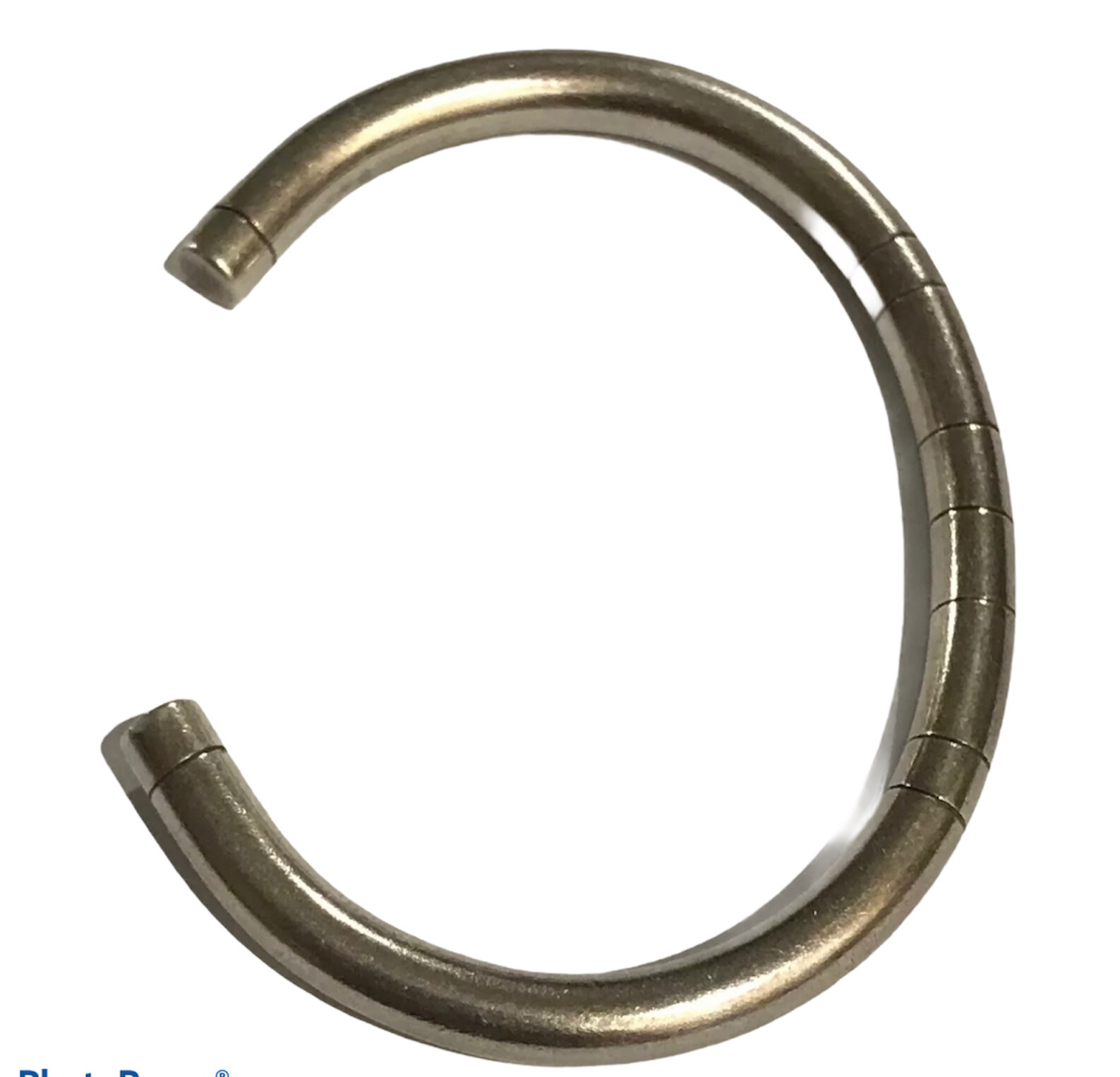 Sterling Silver Solid Abstract Modernist Cuff Bra… - image 3