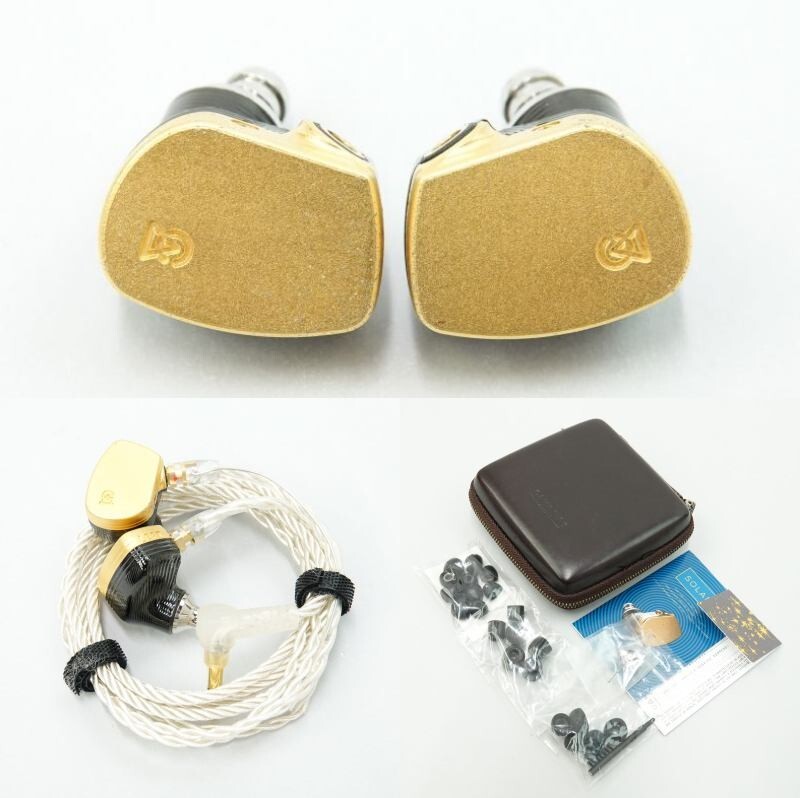 campfire audio solaris　【CAM-5270】 Campfire Audio SOLARIS CAM-5270 Wired In Ear Earphones Gold Used