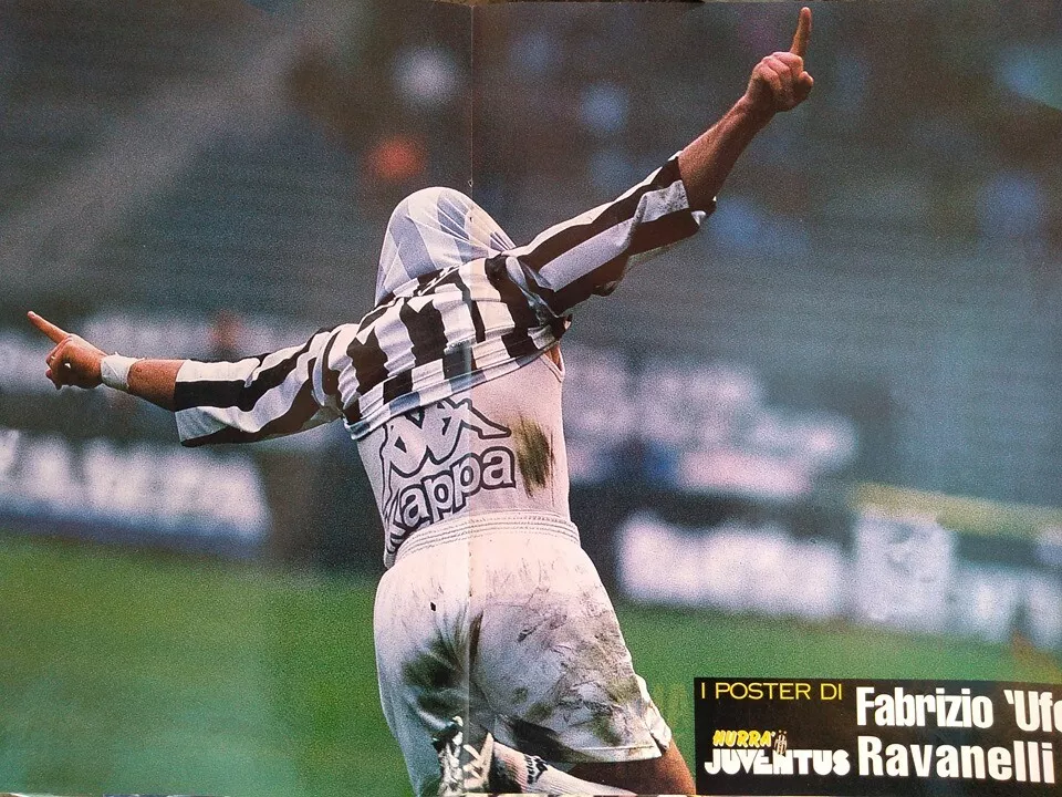 Juventus , Fabrizio Ravanelli poster