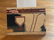 2012 Panini Real Feel Triple Play #300 Authentic Baseball Jersey Patch Card