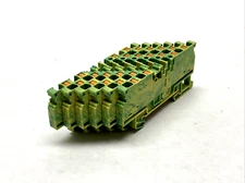 Allen Bradley 1492-PG3Q Ground Push-in Terminal Block LOT OF 6