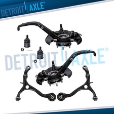 Front Knuckles Hub Lower Control Arms Ball Joints For 2009-2012 Honda Accord Tsx Front Knuckles Hub Lower Control Arms Ball Joints For 2009-2012 Honda Accord Tsx