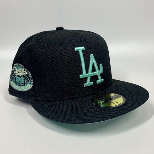 UV 59FIFTY Black Mint New Era Hat Size 