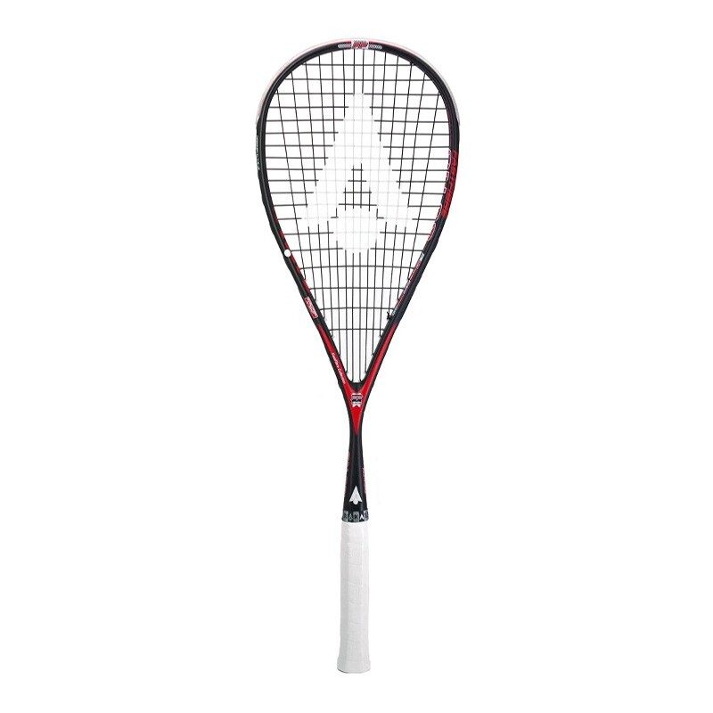 Ракетка для сквоша KARAKAL SN-90 FF 2.1, 455 см2, 90 г, 14x19 нанизанная, Черный, красный, NWT