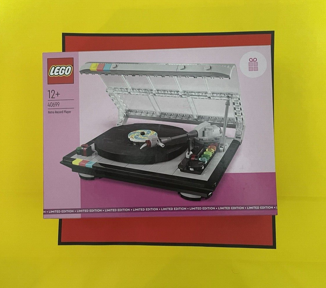 LEGO 40699 Retro Record Player Limited Edition Sealed Gwp Promo