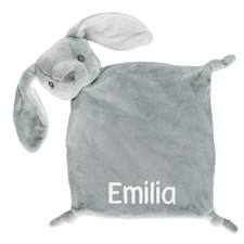 Striefchen® Häschen-Schnuffeltuch mit Wunschname bestickt