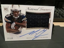 National Treasures Rookie Autograph Jersey Chargers Melvin Gordon 37/49  2015
