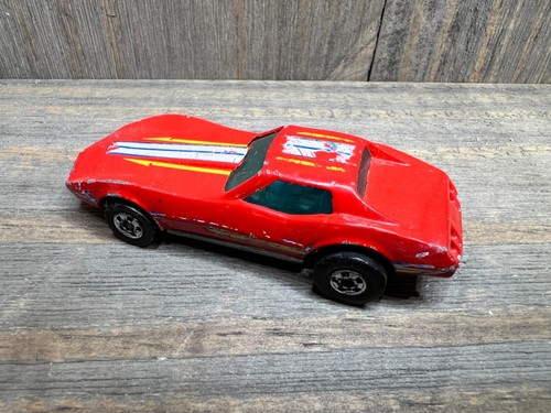 Hot Wheels Blackwalls Corvette Stingray Red Blackwall xploraf - Picture 2 of 8