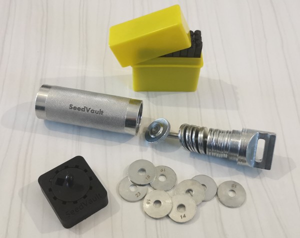 SeedVault One Pack - SAFU Capsule - XL Carbon Steel Storage - All Included