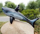 Cute Inflatable Shark Simulation Animals Summer Swimming Pool Party Decor Toys