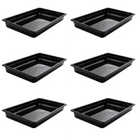Acmax 6 StüCk Gn 1/1 GastronormbehäLter Gn BehäLter 8,5 Liter Tiefe 65 Mm Kunsts