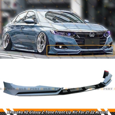 2021-2022 Honda Accord V2 Akasaka Sonic Gray Pearl 2-Tone Front
