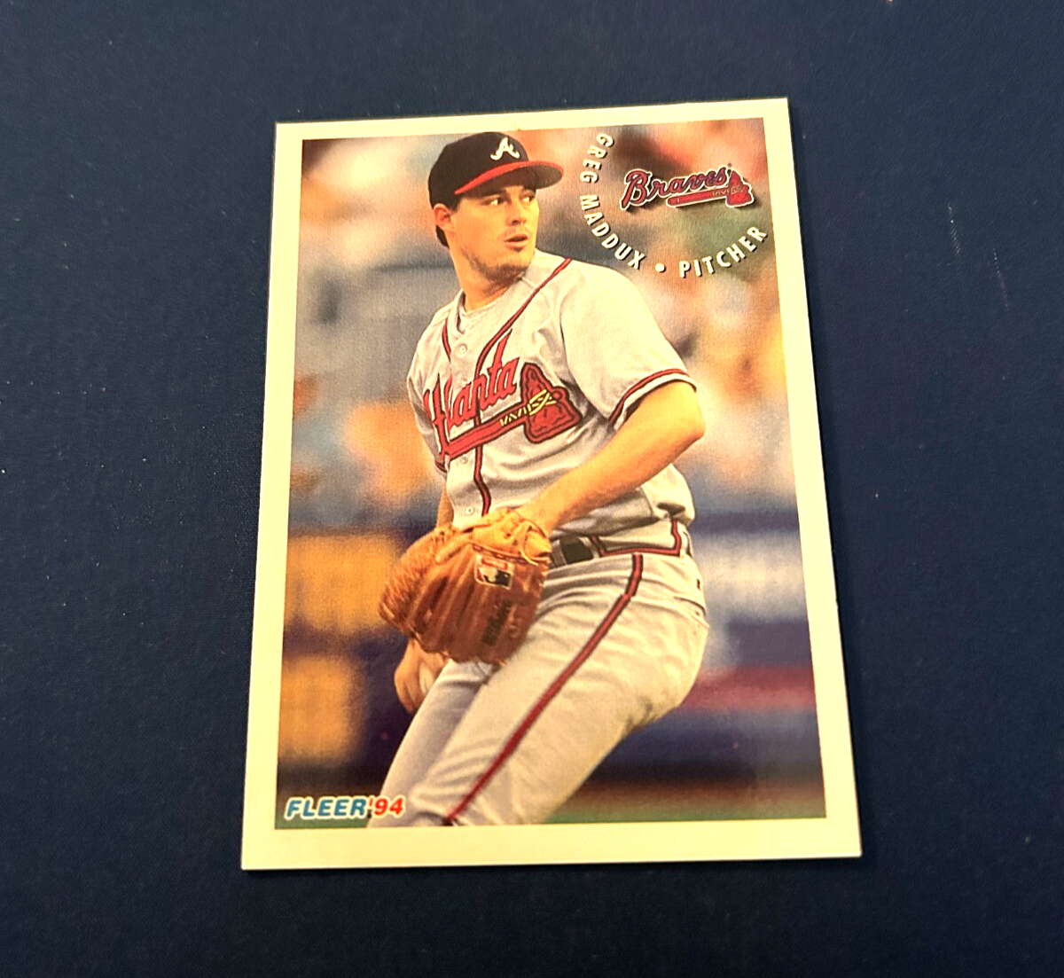 1994 Fleer Sunoco Atlantic Baseball Greg Maddux #16 of 25 HOF Set