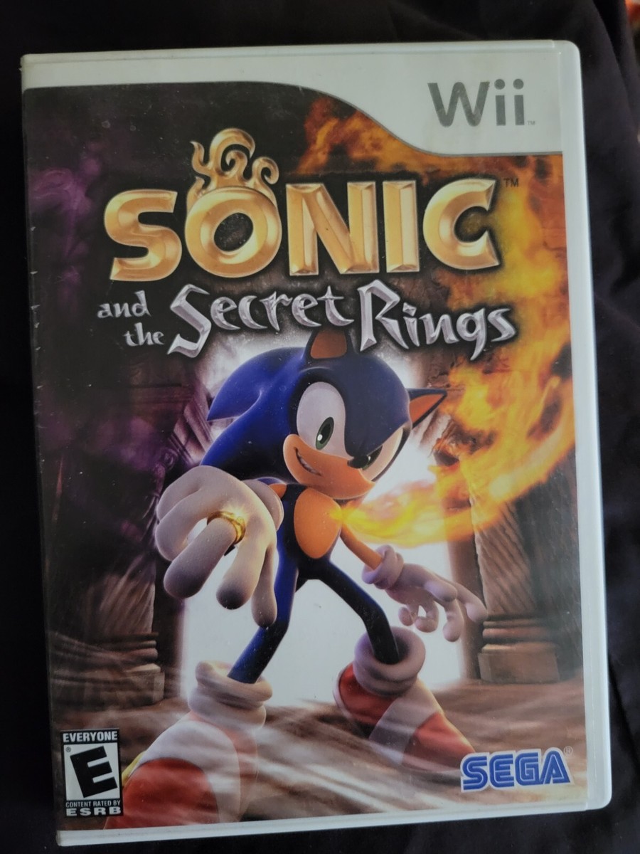 Sonic and the Secret Rings (Nintendo Wii, 2007) CIB 10086650037|