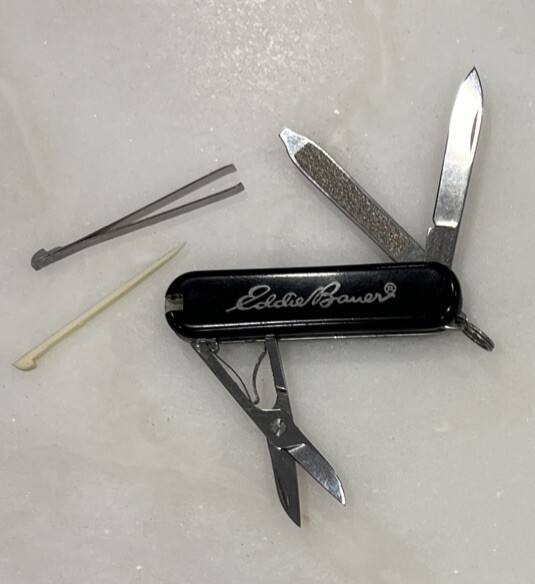 Swiss Army Knife Eddie Bauer Pocket Made In Switzerland Esquire