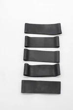 Neoprene Rubber Bands 1" x 3.25" Heavy Duty, Heat Resistance, Pack of 5