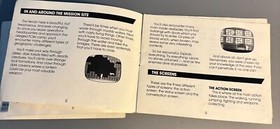 Vintage 1980s NES Nintendo RAMBO&rsquo;s REVENGE Org Instruction Game Booklet Manual