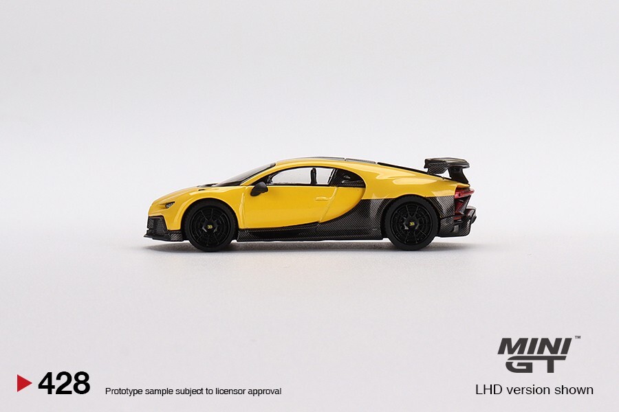 ミニカー MINI GT Bugatti Chiron Pur Sport 487 Mini GT 1/64 Diecast Model - #487 v Bugatti Chiron Pur Sport