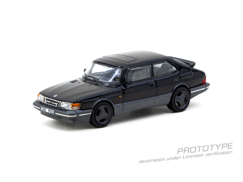 Tarmac Works 1:64 Saab 900 Turbo Black Diecast Model Car | eBay